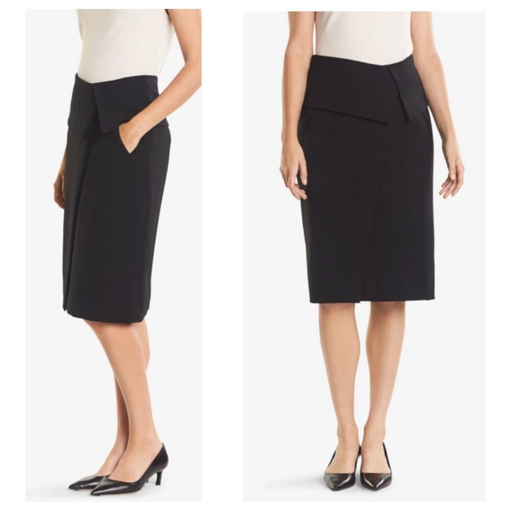 M.M. LaFleur The Montgomery Skirt—Tuxedo; EUC